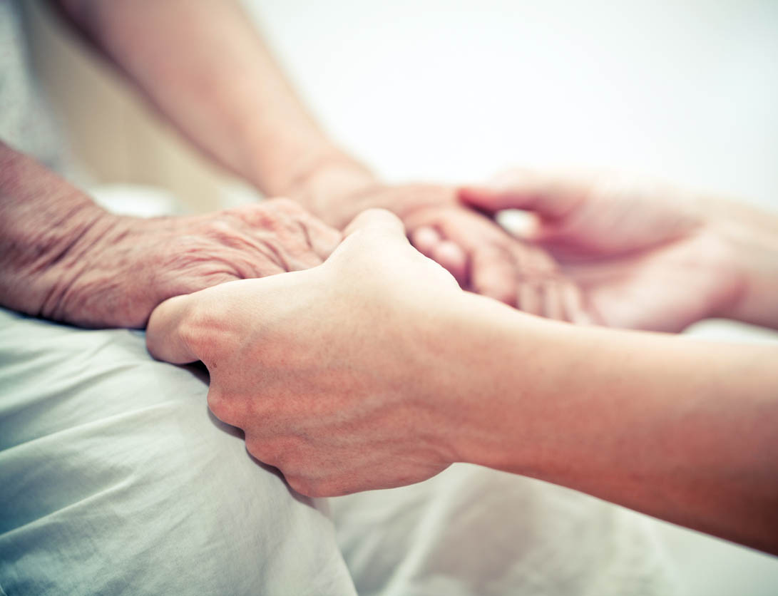 Caring comforting hands Caring comforting hands