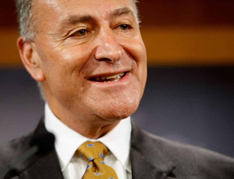U.S. Sen. Charles Schumer of New York stands against FACT Act U.S. Sen. Charles Schumer of New York stands against FACT Act