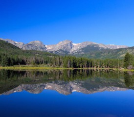 View of Rocky Mountains in Colorado View of Rocky Mountains in Colorado