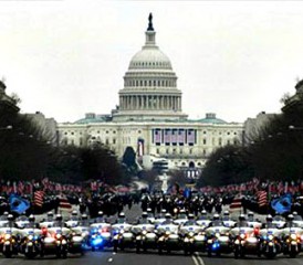 Police on motorcycles gather at Capitol Hill Police on motorcycles gather at Capitol Hill