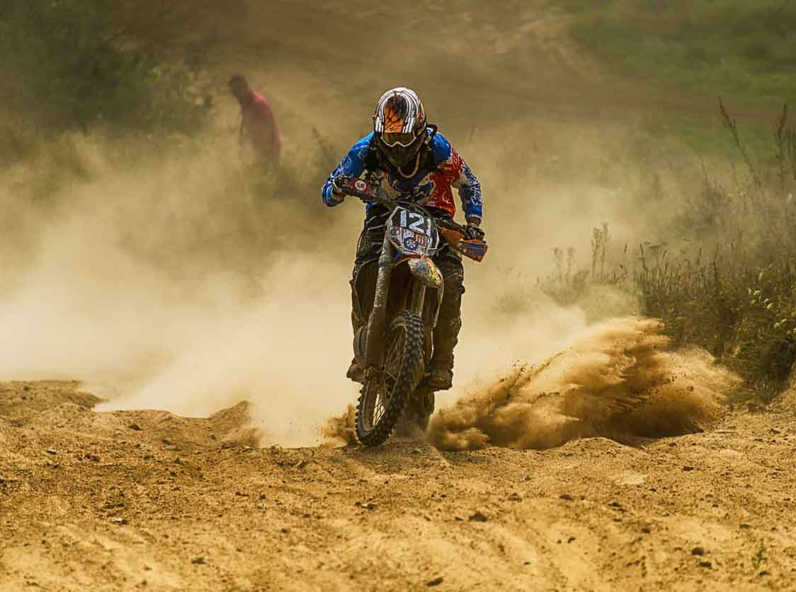 Dirt bike rider Dirt bike rider