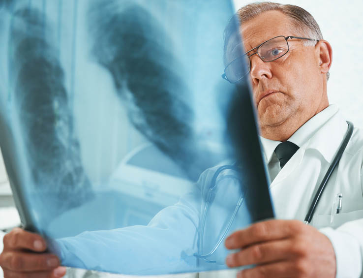 Doctor with X-ray Doctor with X-ray