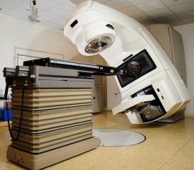 Linear accelerator in a hospital