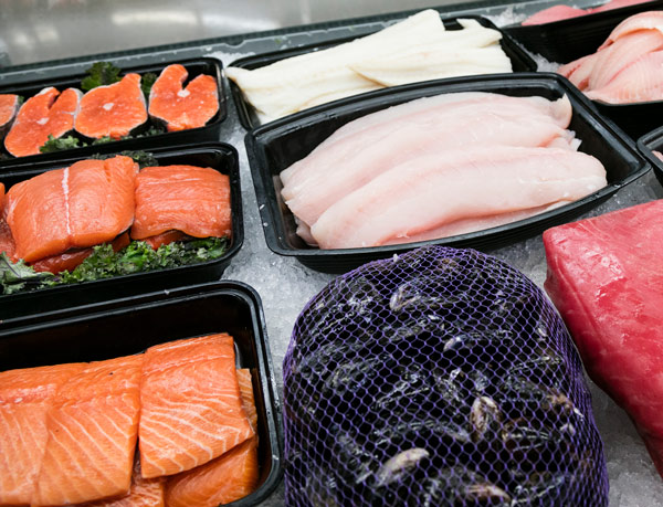 Fresh seafood Fresh seafood