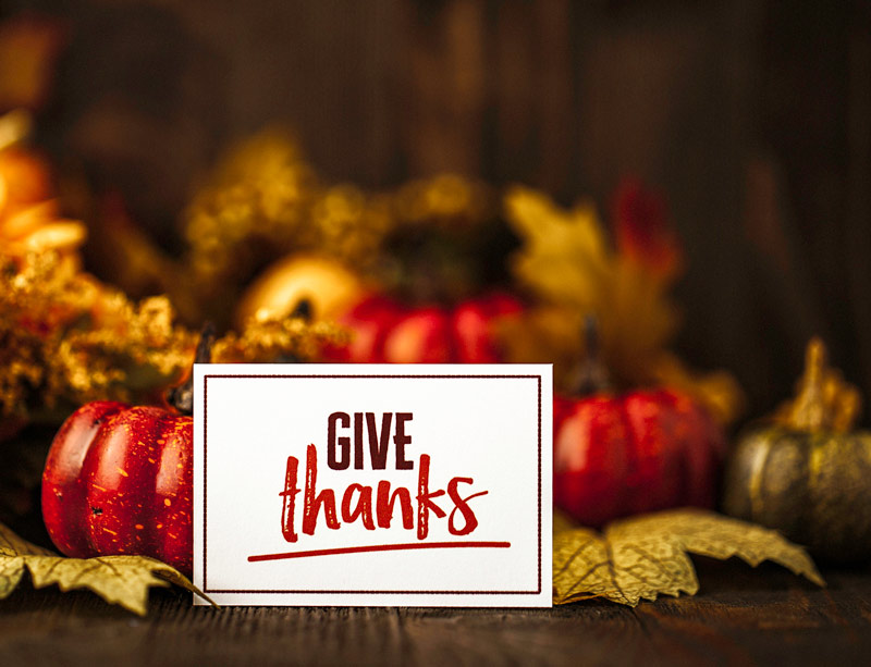 Give thanks card Give thanks card