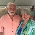 Il sopravvissuto al mesotelioma Gene Hartline e sua moglie