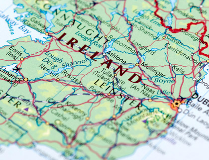 Map of Ireland Map of Ireland