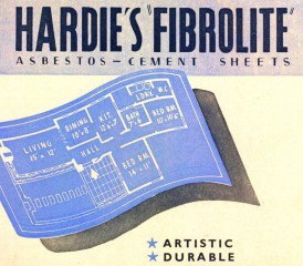 Fibrolite advertisement Fibrolite advertisement
