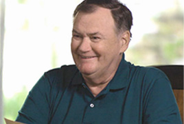 John Conway, former navy chief and mesothelioma patient