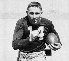 Johnny Lattner football player Johnny Lattner football player