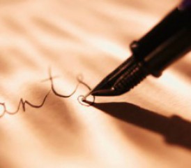 Pen Writing on Paper Pen Writing on Paper