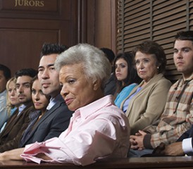 People on a jury People on a jury