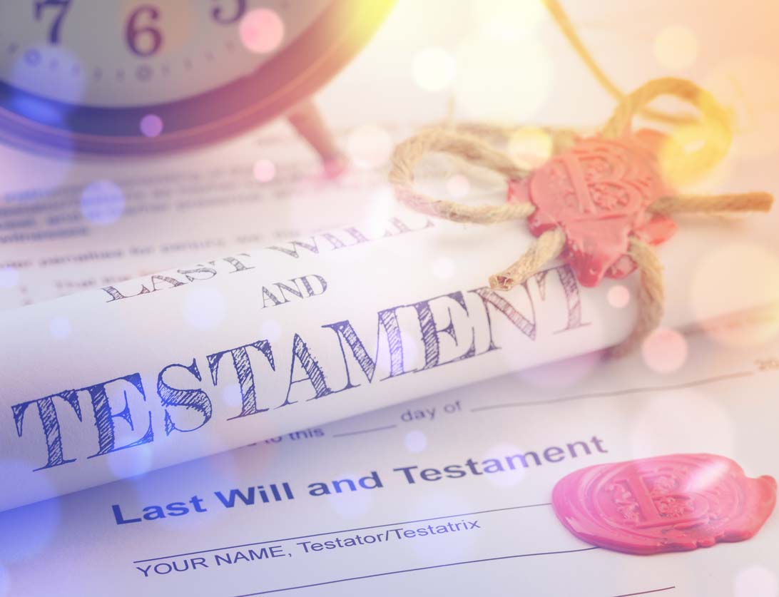 Last will and testament Last will and testament