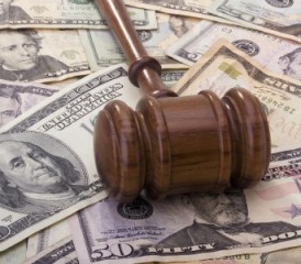 Gavel and Money Gavel and Money