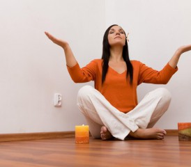 Woman Meditating Woman Meditating