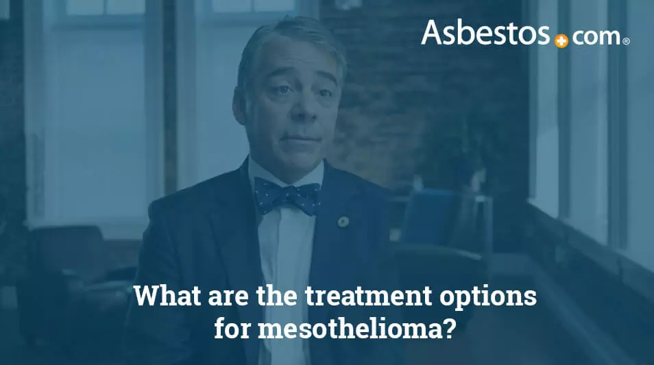 Opciones de tratamiento del mesotelioma que pueden ayudar a mejorar el pronóstico video