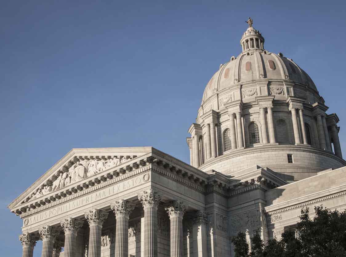 Missouri State Capitol Building Dome Missouri State Capitol Building Dome