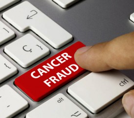 Online Cancer Fraud Button Online Cancer Fraud Button