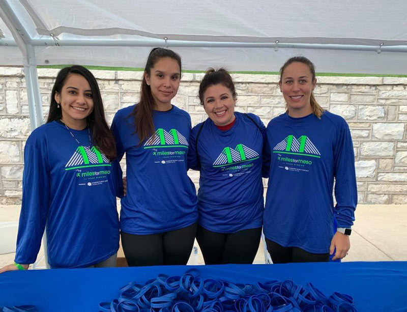 Asbestos.com Patient Advocates at Miles for Meso