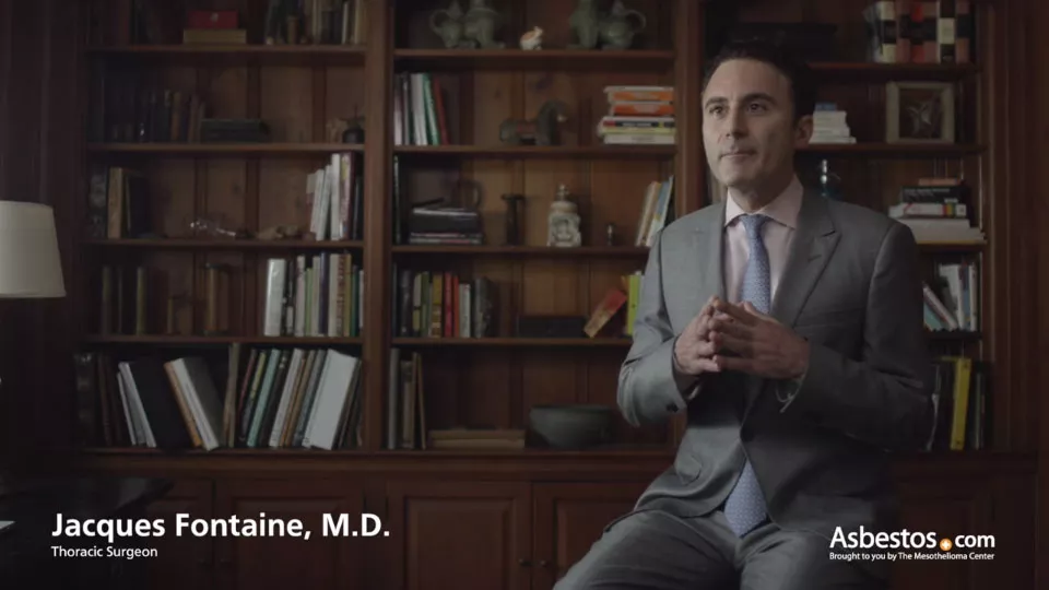 Thoracic surgeon, Dr. Jacques Fontaine