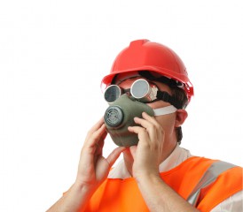 asbestos safety mask