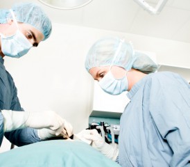 Surgeons in the operating room Surgeons in the operating room