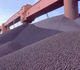 Taconite iron ore pellets