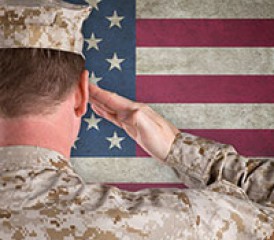 Saluting Veteran Saluting Veteran