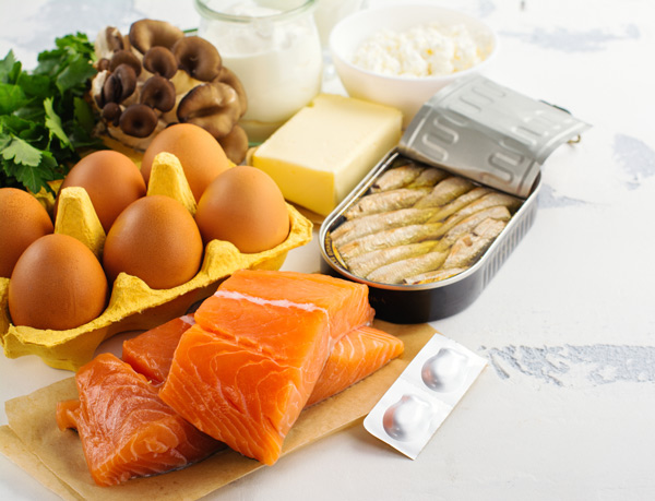 Natural sources of Vitamin D Natural sources of Vitamin D