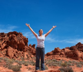 Woman in nature Woman in nature