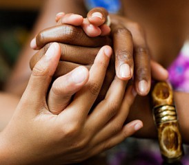 Women Holding Hands Women Holding Hands