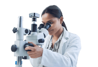 macquarie university personal statement medicine young scientist looking through microscope in lab
